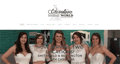 Desktop Screenshot of carolinabridalworld.com